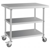 BN-W05 COSBAO stainless steel small kitchen table