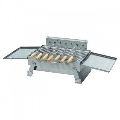 Commercial restaurant equipment portable charcoal rotating bbq grill