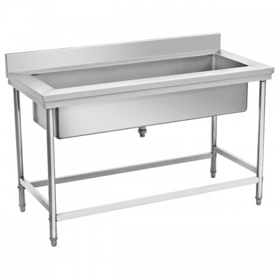 Stainless Steel Commercial Large Rectangular kitchen Utility Sink