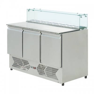 Commercial stainless steel salad bar/refrigeration salad cabinet